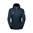 Hibrīdjaka Mammut Rime Light IN Flex Hooded sieviešu Marine