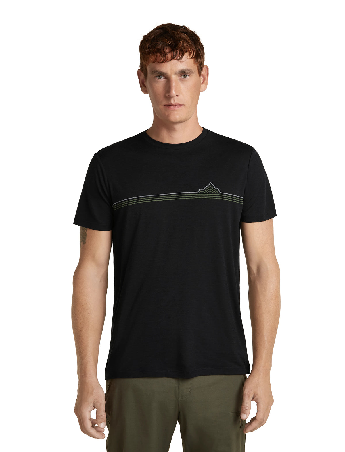 Merino T-krekls Icebreaker Tech Lite SS 150 vīriešu