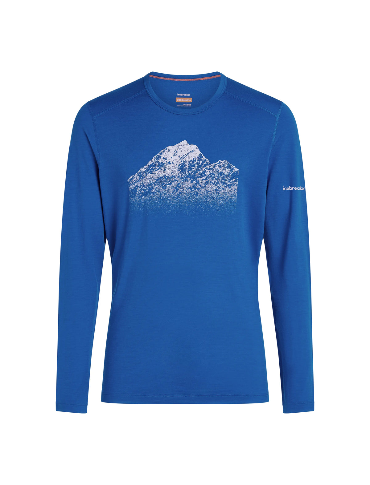 Termo veļas krekls Icebreaker Merino 200 Oasis LS Crew Rising Light vīriešu