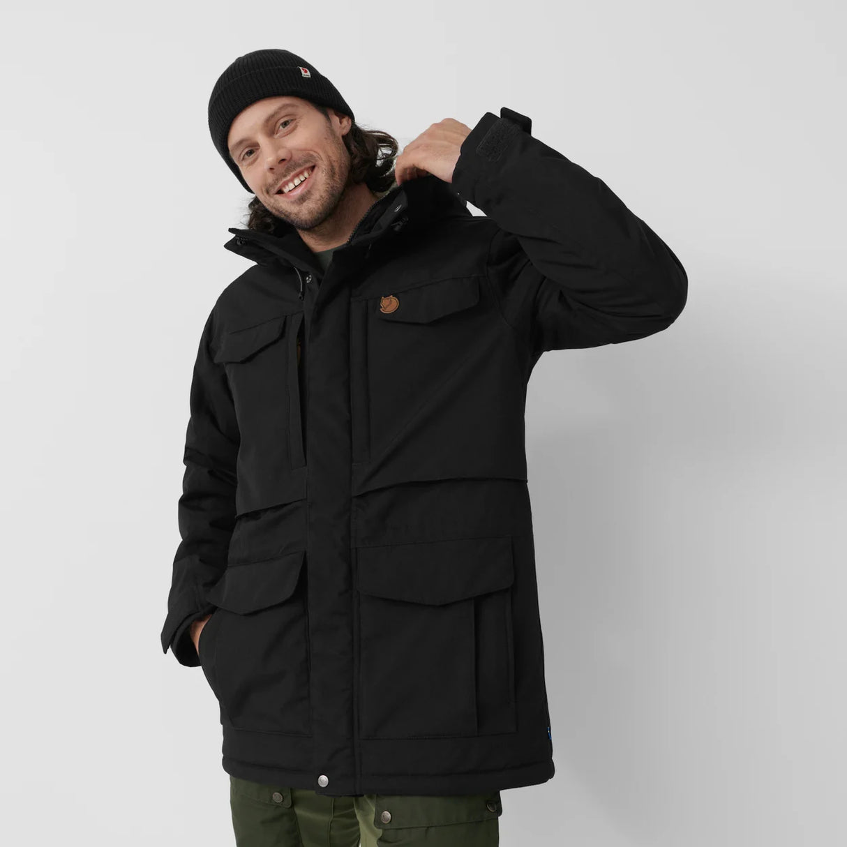 Parka Fjallraven Nuuk vīriešu