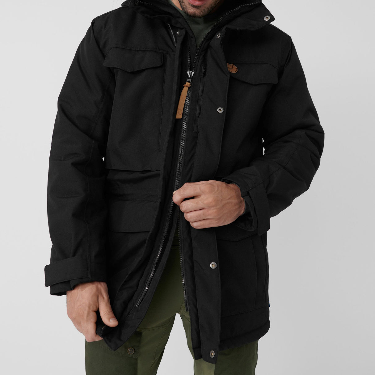 Parka Fjallraven Nuuk vīriešu