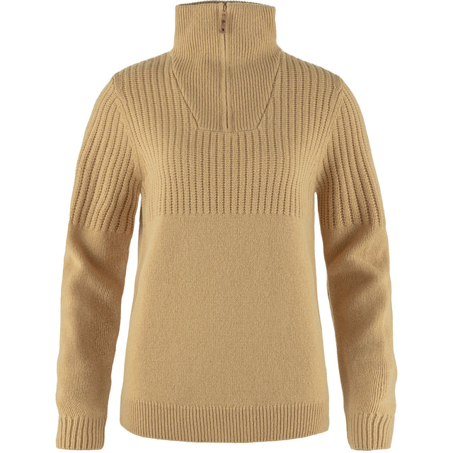Fjallraven Övik Half Zip Knit women's sweater