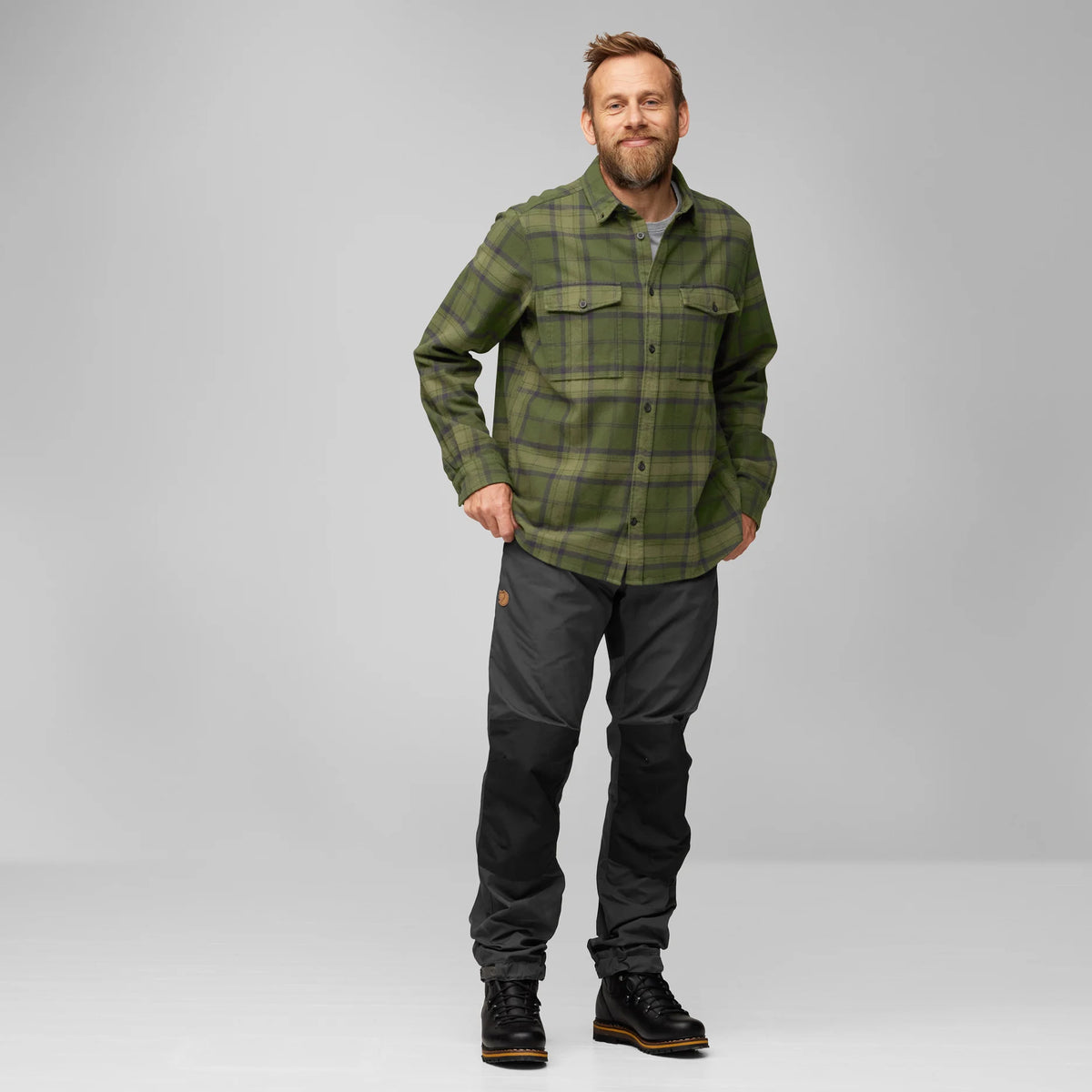 Flaneļa krekls Fjallraven Övik vīriešu
