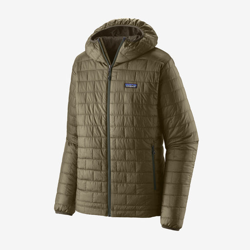 Jaka Patagonia Nano Puff Hoody vīriešu Sage Khaki