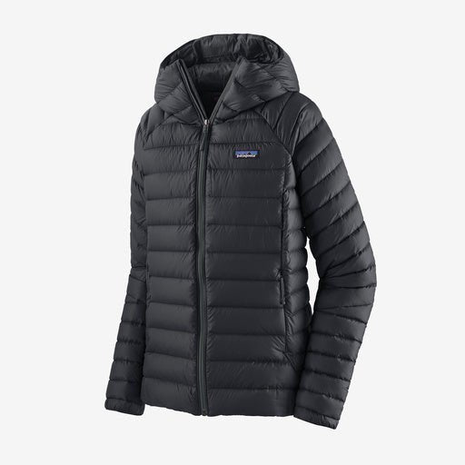 Patagonia dūnu jaka Down Sweater Hoody sieviešu Black