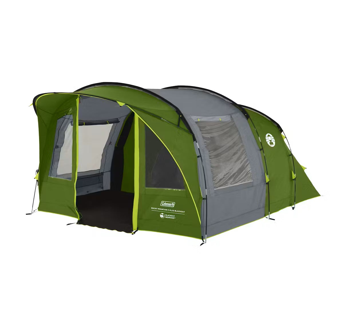 Piecvietīga telts Coleman Rocky Mountain 5+ Blackout