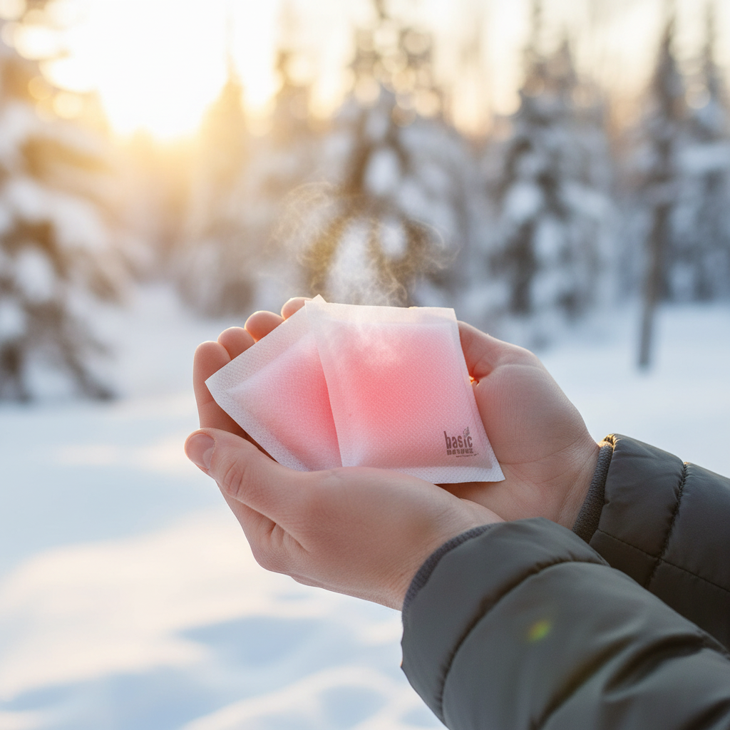 Hand warmers Basic nature 2pcs