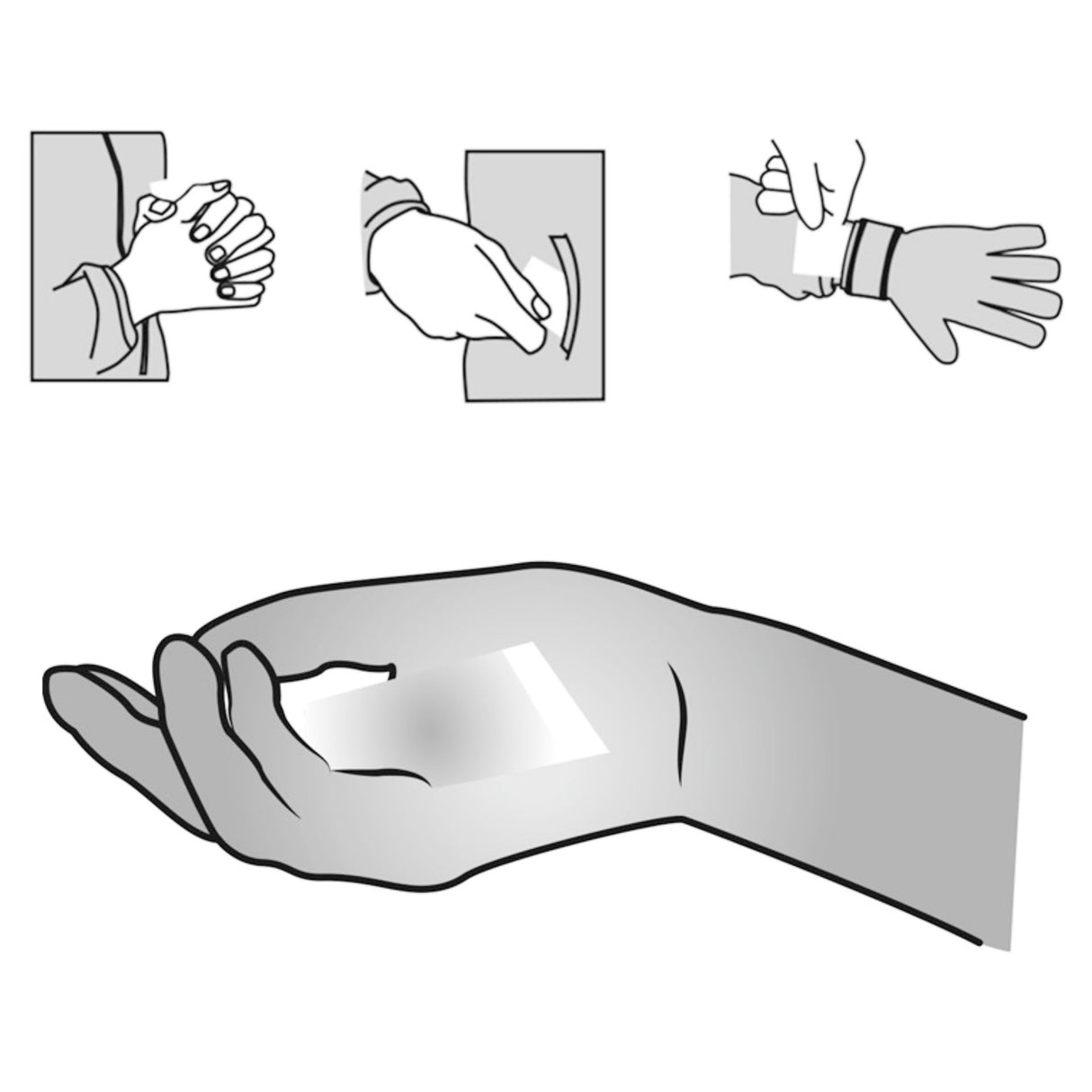 Hand warmers Basic nature 2pcs