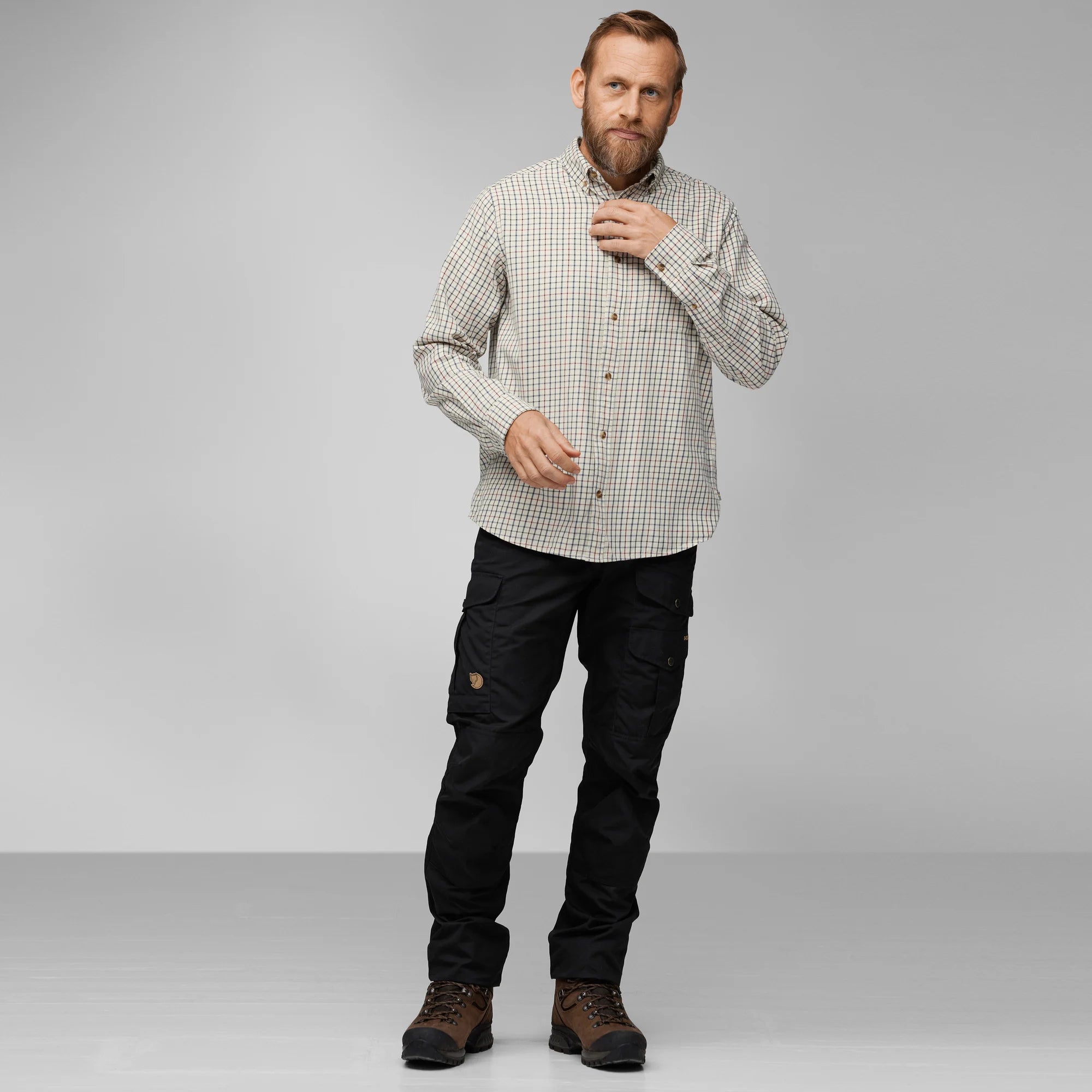 Fjallraven krekls Sörmland Lite Flannel Shirt vīriešu