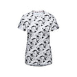 T-krekls Mammut Massone Climbing Scene sieviešu White-Black