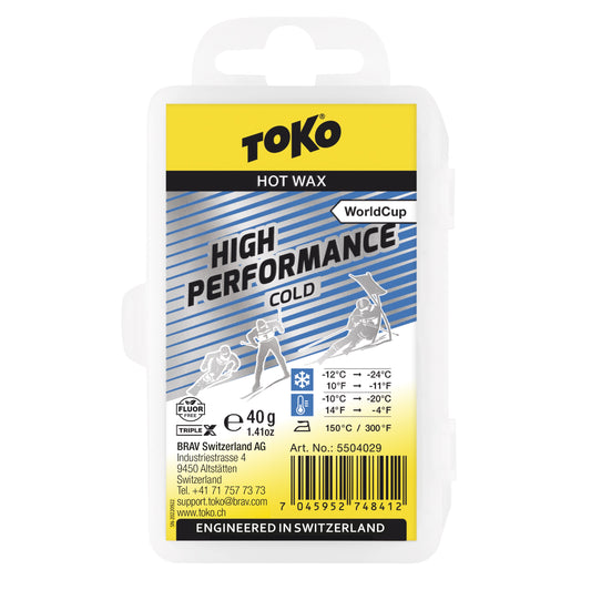Toko vasks High Performance Hot Wax cold 40g