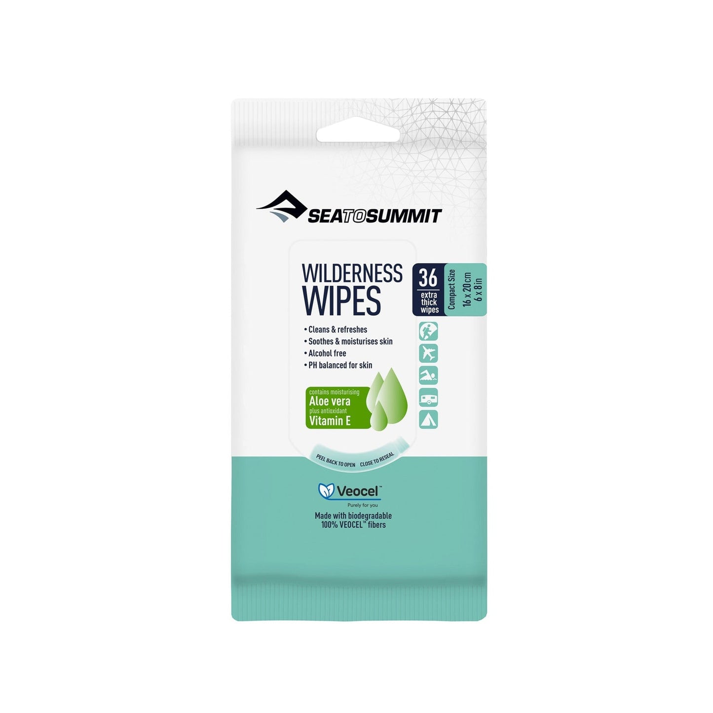 Mitrās salvetes Sea to Summit Wilderness Wipes