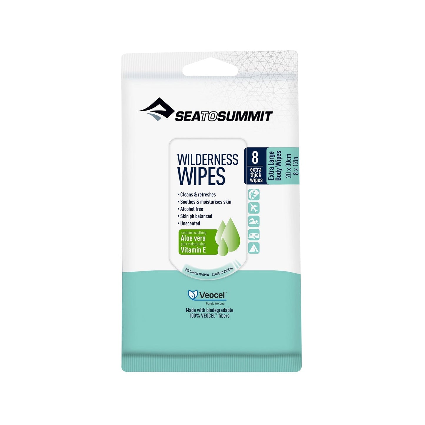 Mitrās salvetes Sea to Summit Wilderness Wipes