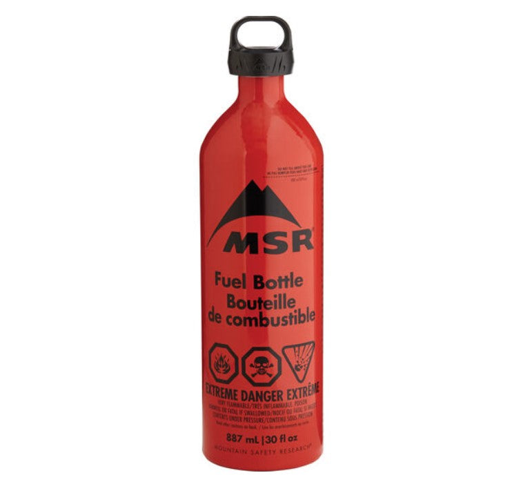 degvielas pudele msr fuel bottle crp cap