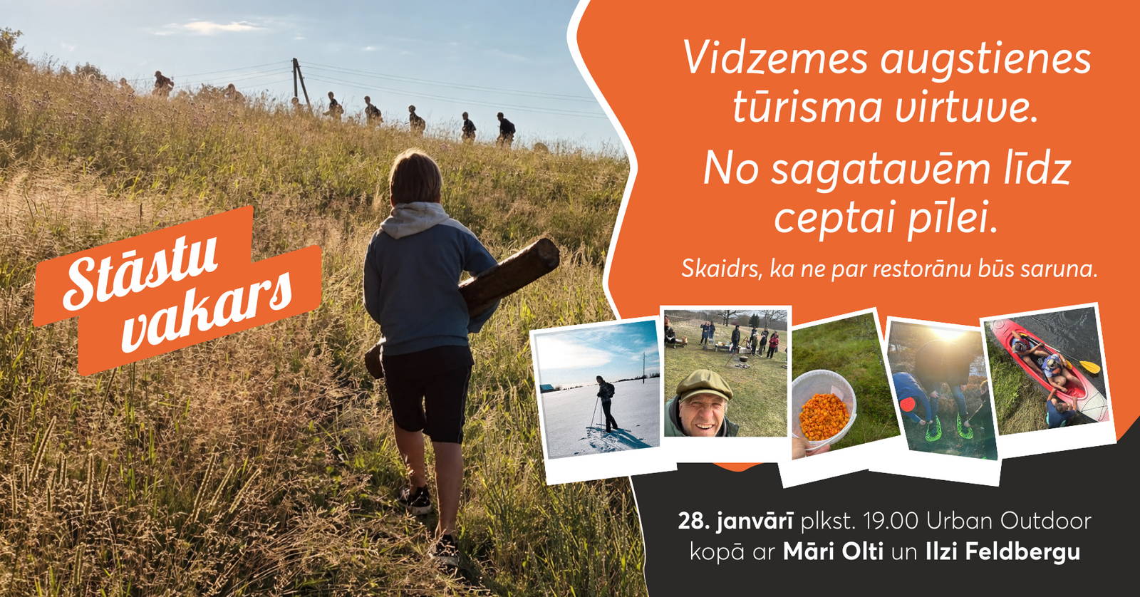 Stāstu vakars "Vidzmes augstienes tūrisma virtuve"