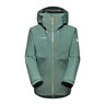 Lietus jaka Mammut Crater IV HS Hooded sieviešu Dark Jade