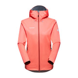 Vējjaka Mammut Ultimate VII SO Hooded sieviešu Salmon