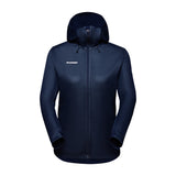 Vējjaka Mammut Ultimate VII SO Hooded sieviešu Marine