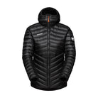 Mammut dūnu jaka Broad Peak IN Hooded sieviešu Black-White