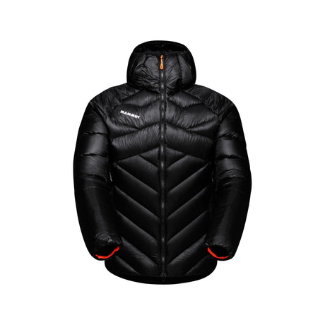 Dūnu jaka Mammut Taiss IN Hooded vīriešu Black-Orange S