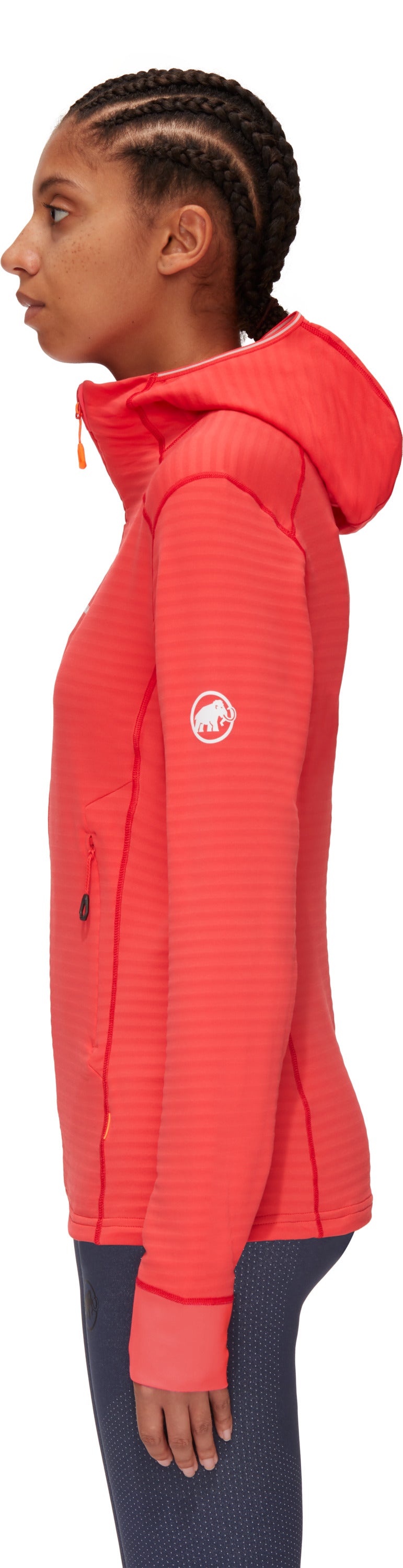 Mammut Aconcagua Light Hooded ML sieviešu flīsa jaka ar kapuci