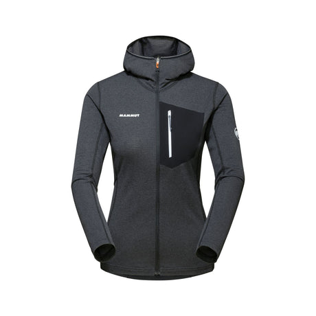 Flīsa jaka Aenergy Light ML Hooded sieviešu Black Phantom