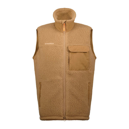 Flīsa veste Mammut Miracle ML Vest vīriešu Dark Sand