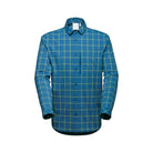 Mammut garroku krekls Mountain Longsleeve Shirt vīriešu Deep Ice-Highlime