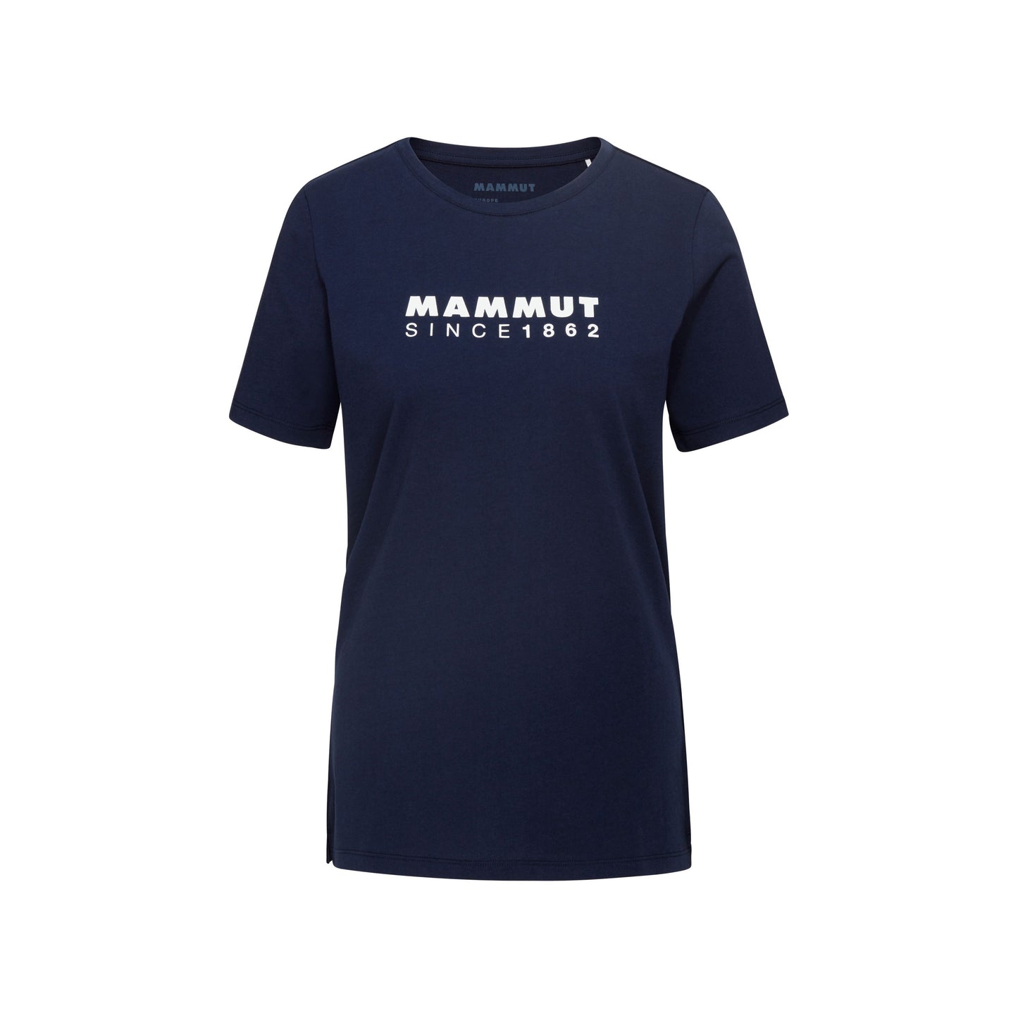 T-krekls Mammut Core Logo Sieviešu Marine-White