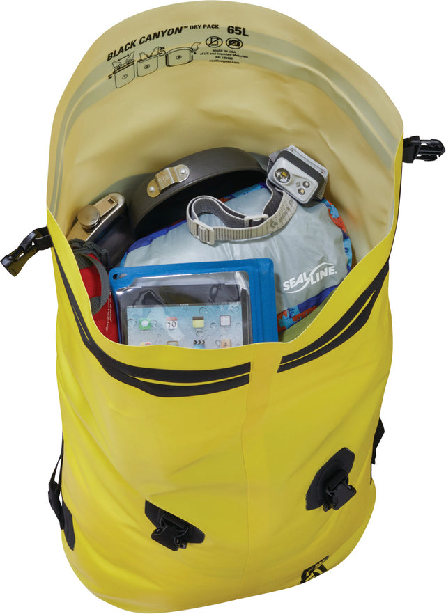 Ūdensizturīga mugursoma Sealline Black Canyon Dry Pack™ 65L
