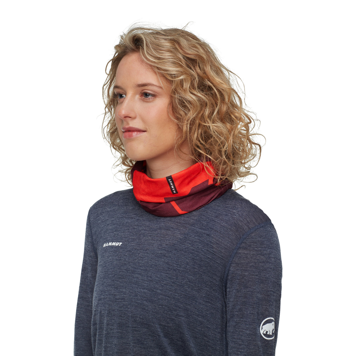 Tuneļšalle Mammut Neck Gaiter Logo