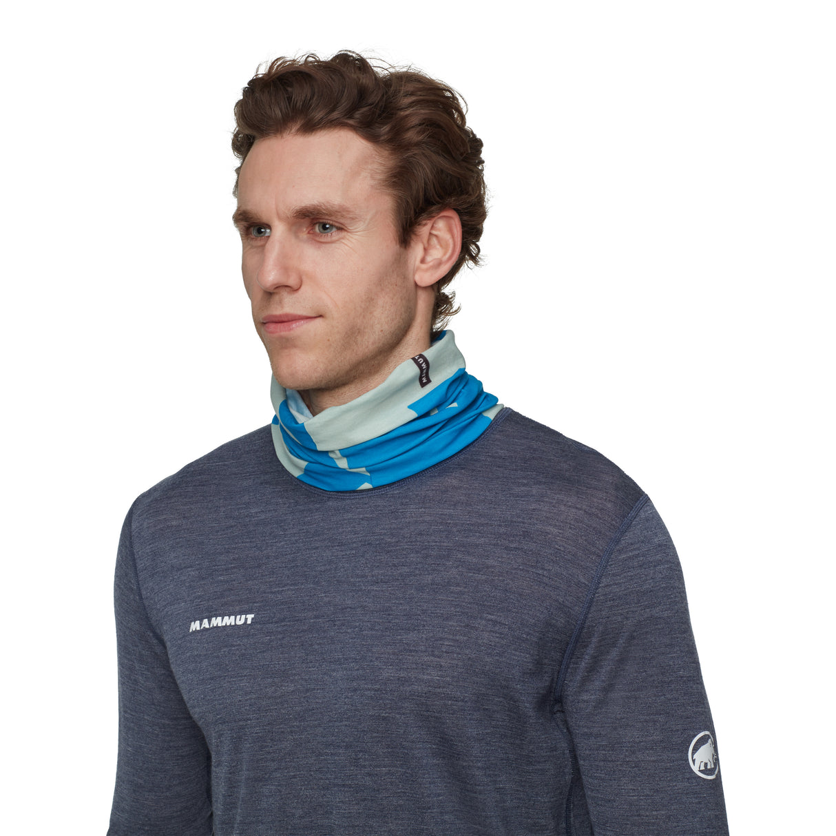 Tuneļšalle Mammut Neck Gaiter Logo
