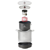 Deglis ar katlu un pannu MSR WindBurner® Stove System Combo