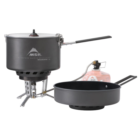 Gāzes deglis ar katlu un pannu MSR WindBurner® Stove System Combo
