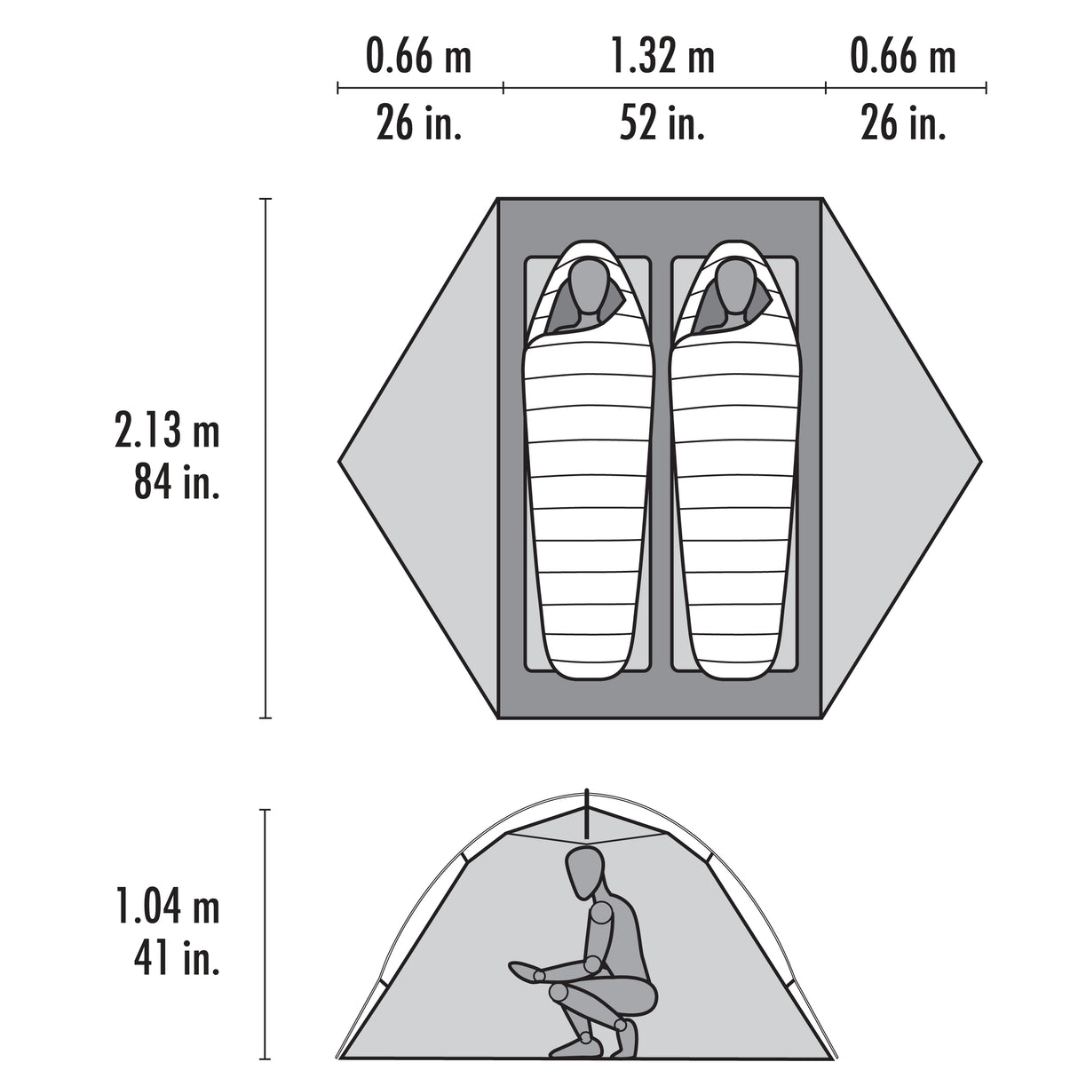 MSR Elixir 2-vietīga telts