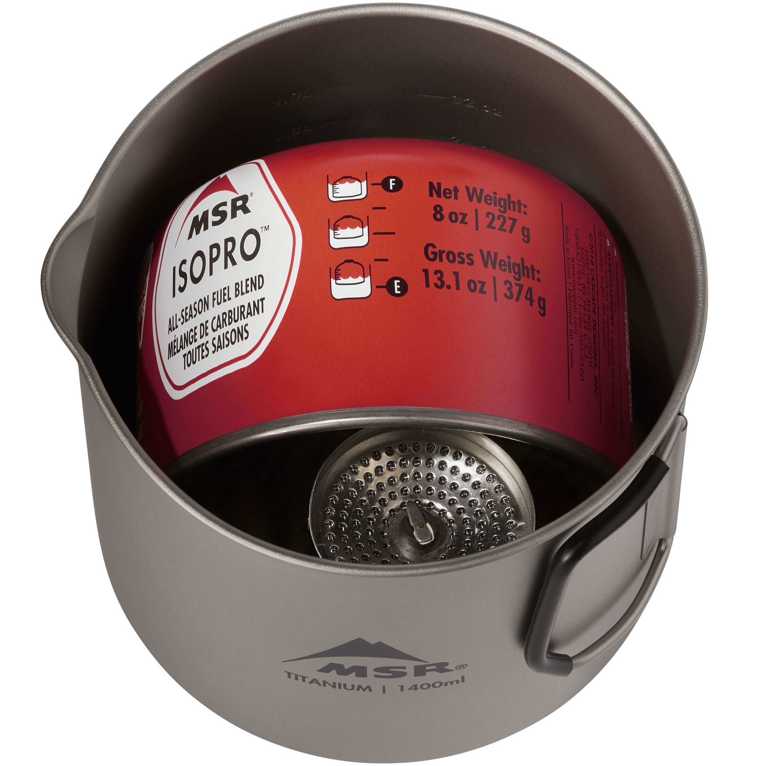 Titāna katls MSR Titan™ Kettle