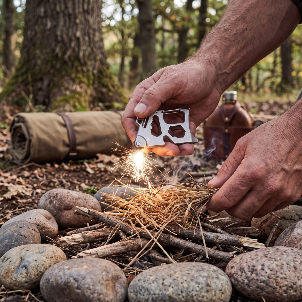 Origin Outdoors Multitool Firestarter 9 in 1
