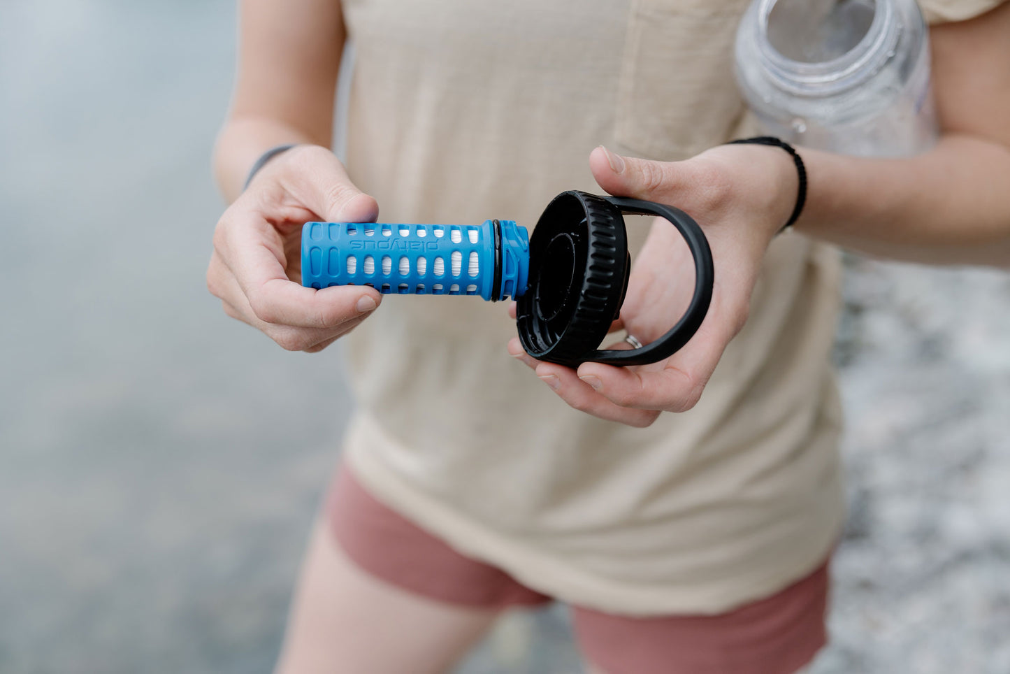 Ūdens filtrs Platypus DayCap In-Bottle for Widemouth bottles