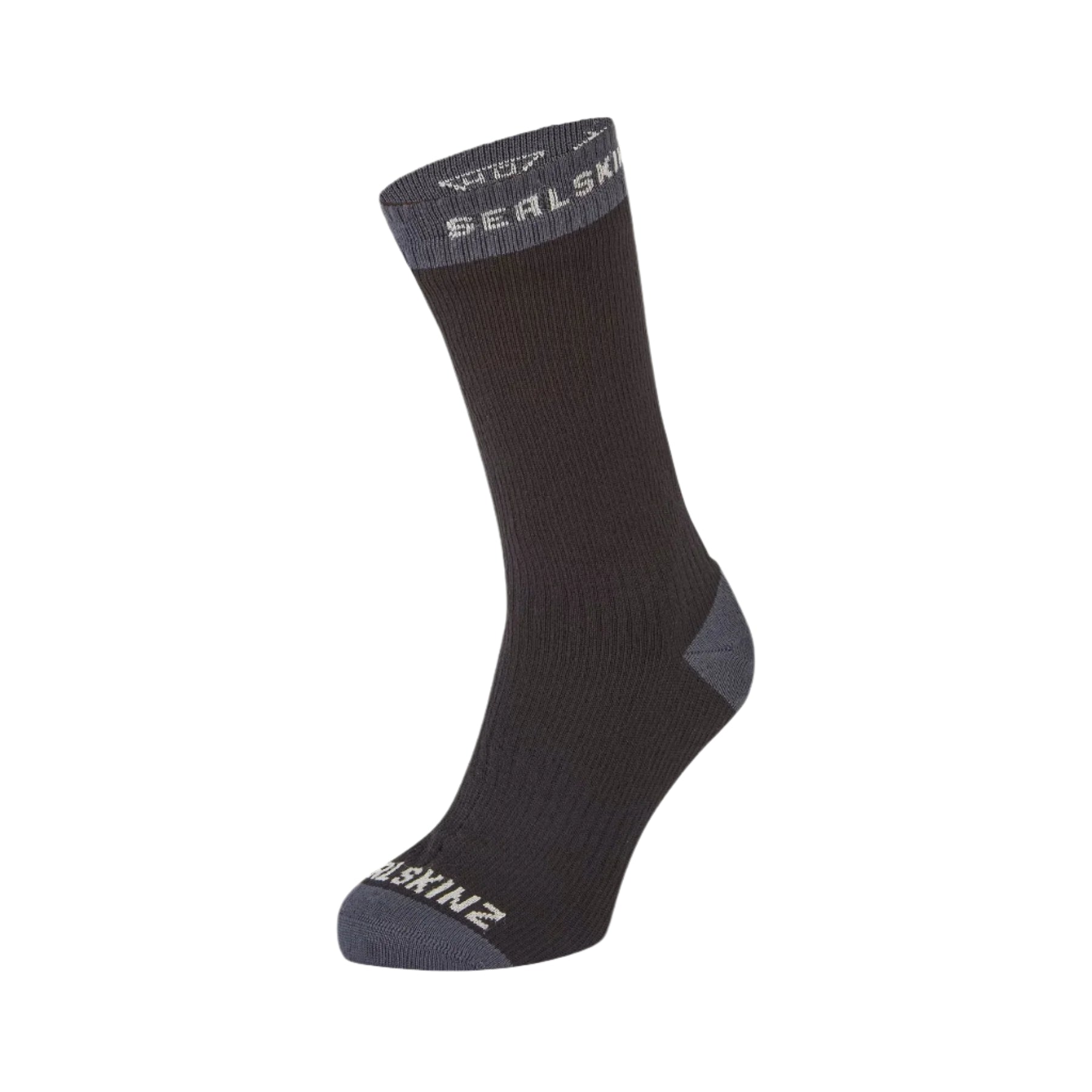 SealSkinz ūdensizturīgas zeķes Warm Weather Mid Black