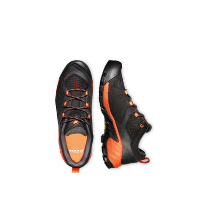 Mammut Sapuen Low Goretex apavi vīriešu Black-Hot Red