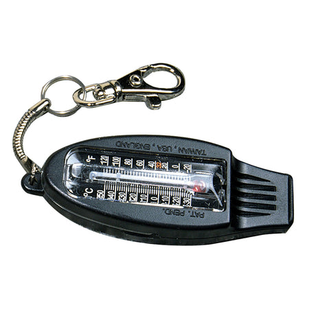 Svilpe kompass termometrs lupa Coghlans Whistle 4in1