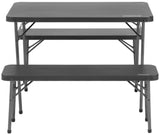 Galds ar soliem Coleman Furniture 4 person Pack Away set