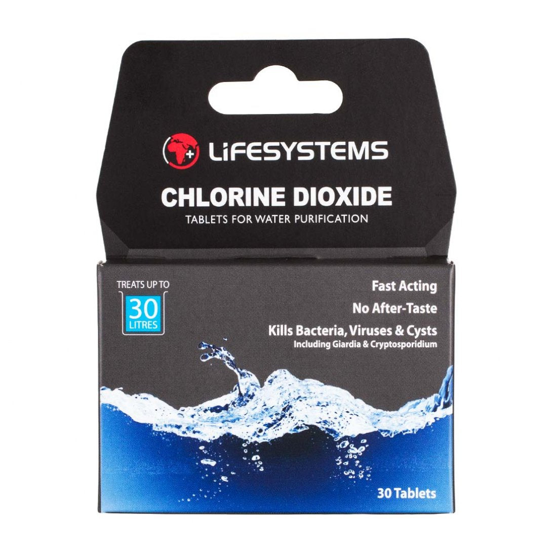 Ūdens attīrīšanas tabletes Lifesystems Chlorine Dioxide