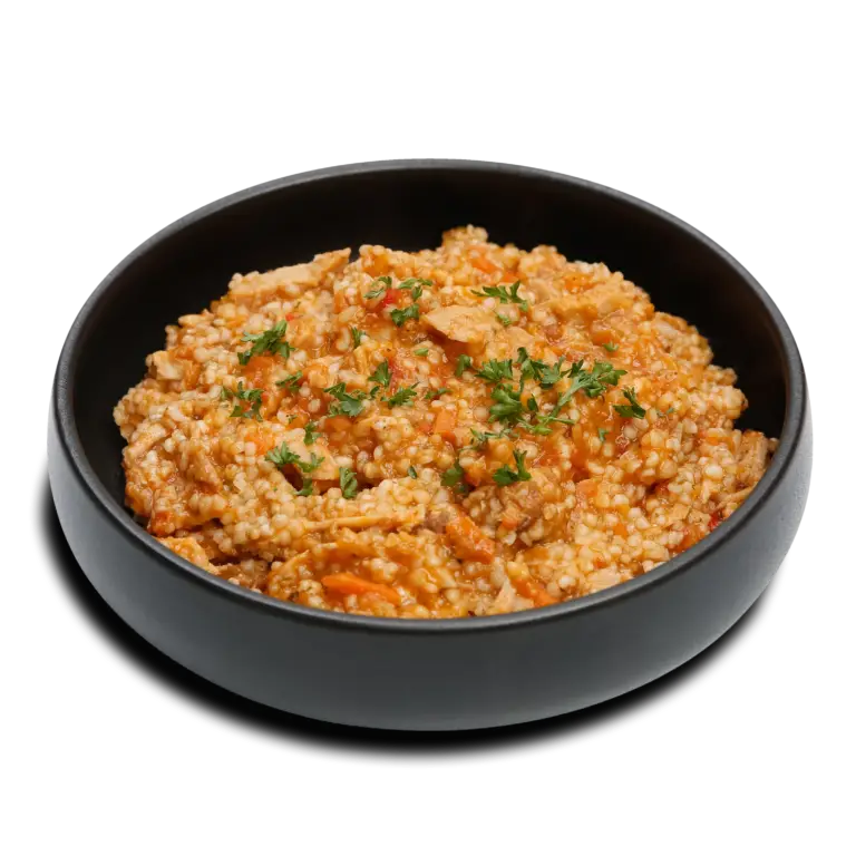 Liofilizēta pārtika Good Mood Meals pērļu grūbas ar vistu