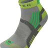 Lorpen zeķes X3TPE Trail running Padded vīriešu Grey - Green