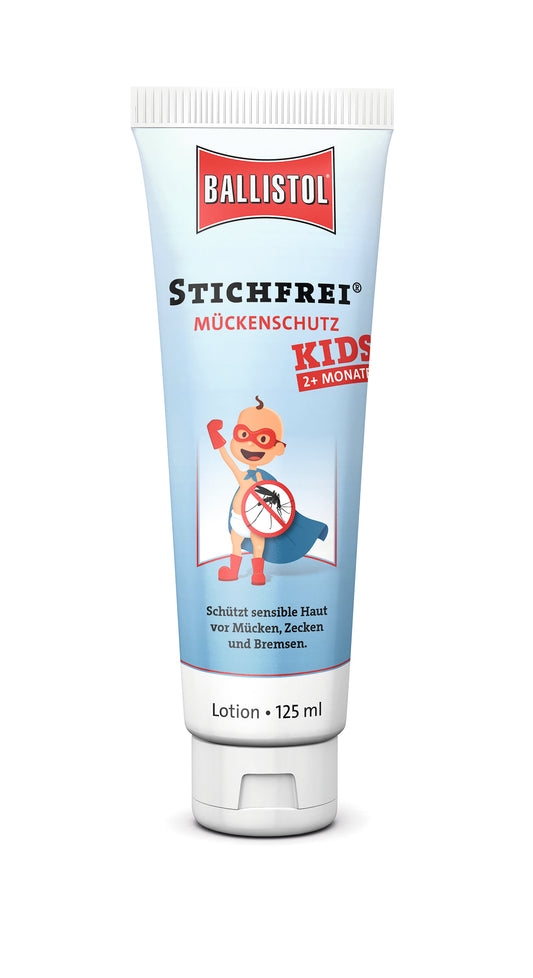 Insektu repellents bērniem Ballistol Stichfrei Kids 125 ml krēms