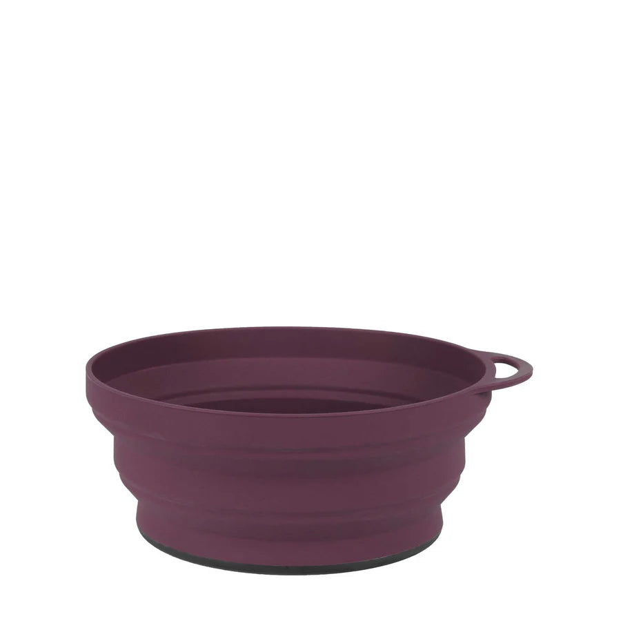 Saliekama bļoda Lifeventure Silicone Ellipse Bowl Purple