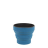 Lifeventure Silicone Ellipse Fleximug saliekama krūze Navy Blue