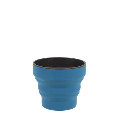 Lifeventure Silicone Ellipse Fleximug saliekama krūze Navy Blue