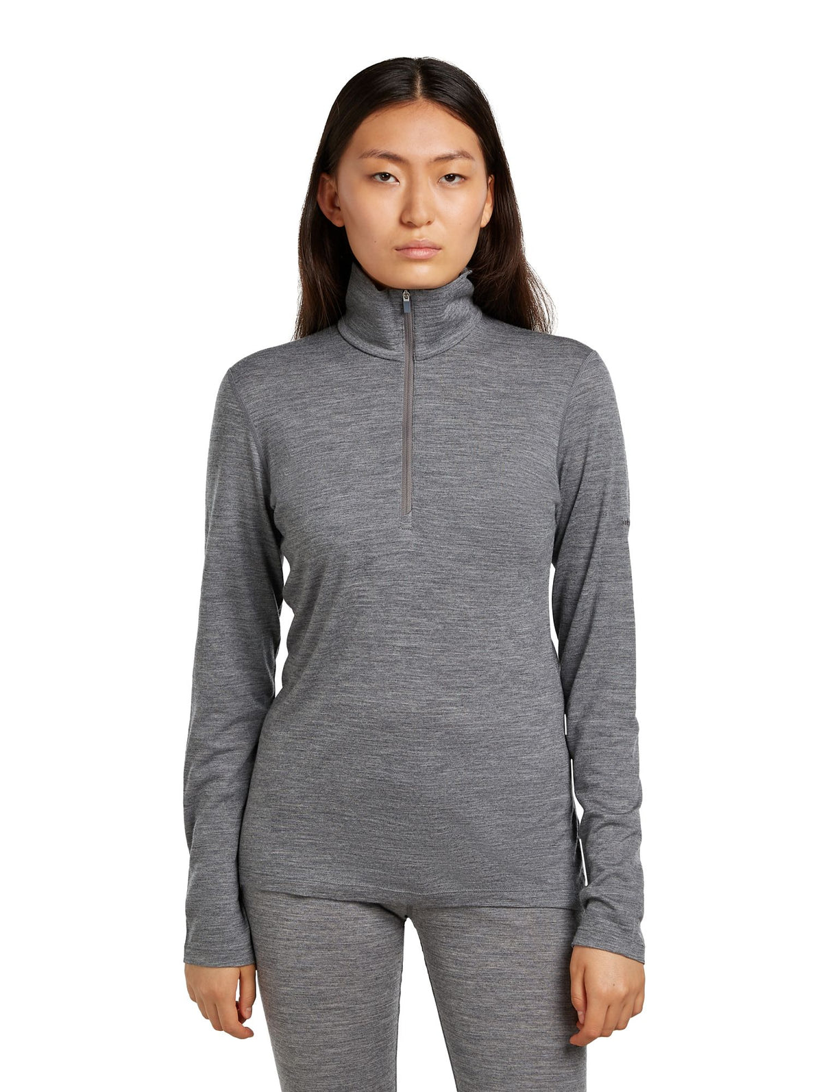 Merino termoveļa Icebreaker 200 Oasis LS Half Zip sieviešu